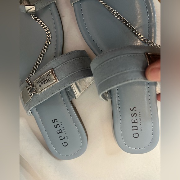 GUESS Women's Blue Sandals Size 9 - Picture 2 of 7